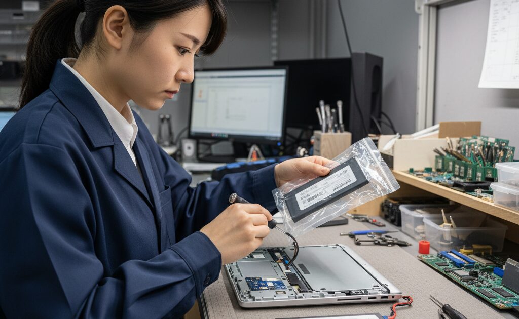ノートパソコンのバッテリーが劣化したサインと交換タイミング【PC修理専門】