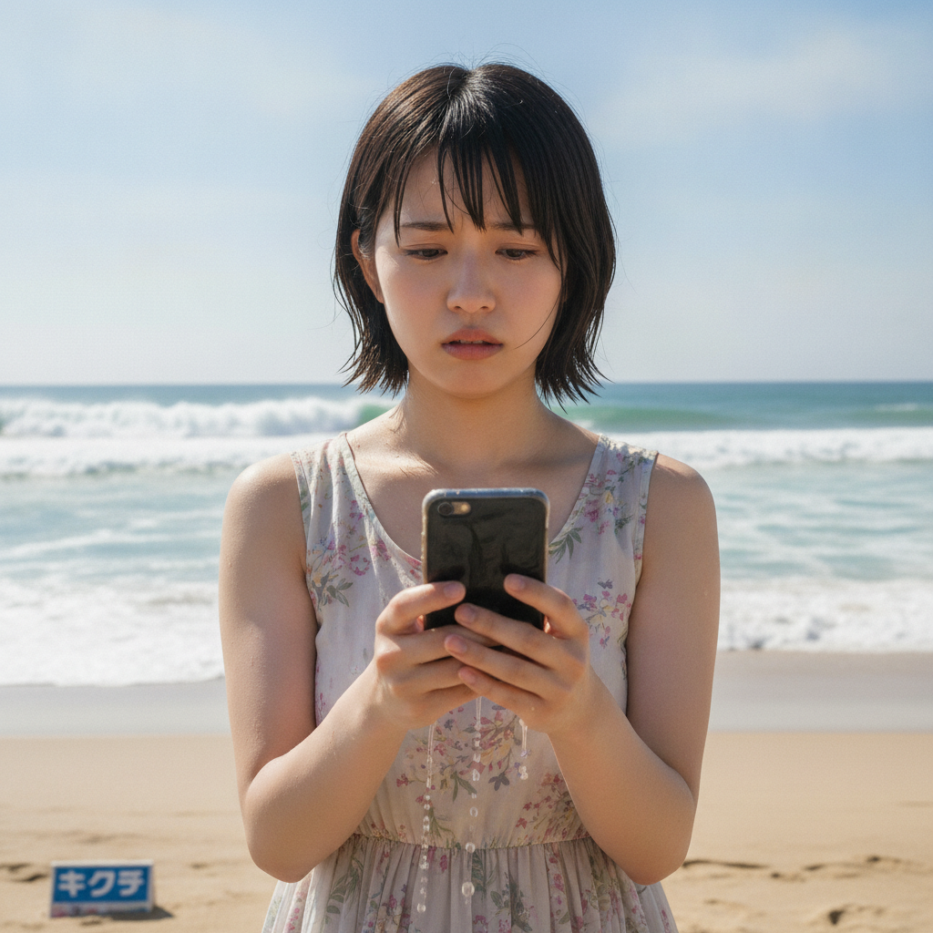 夏の海・プール・川遊びでスマホが水没！塩水・塩素水ダメージの正しい対処法と修理費用完全ガイド【2026年版】