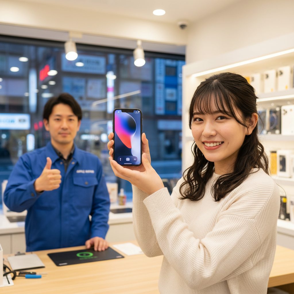 修理の様子