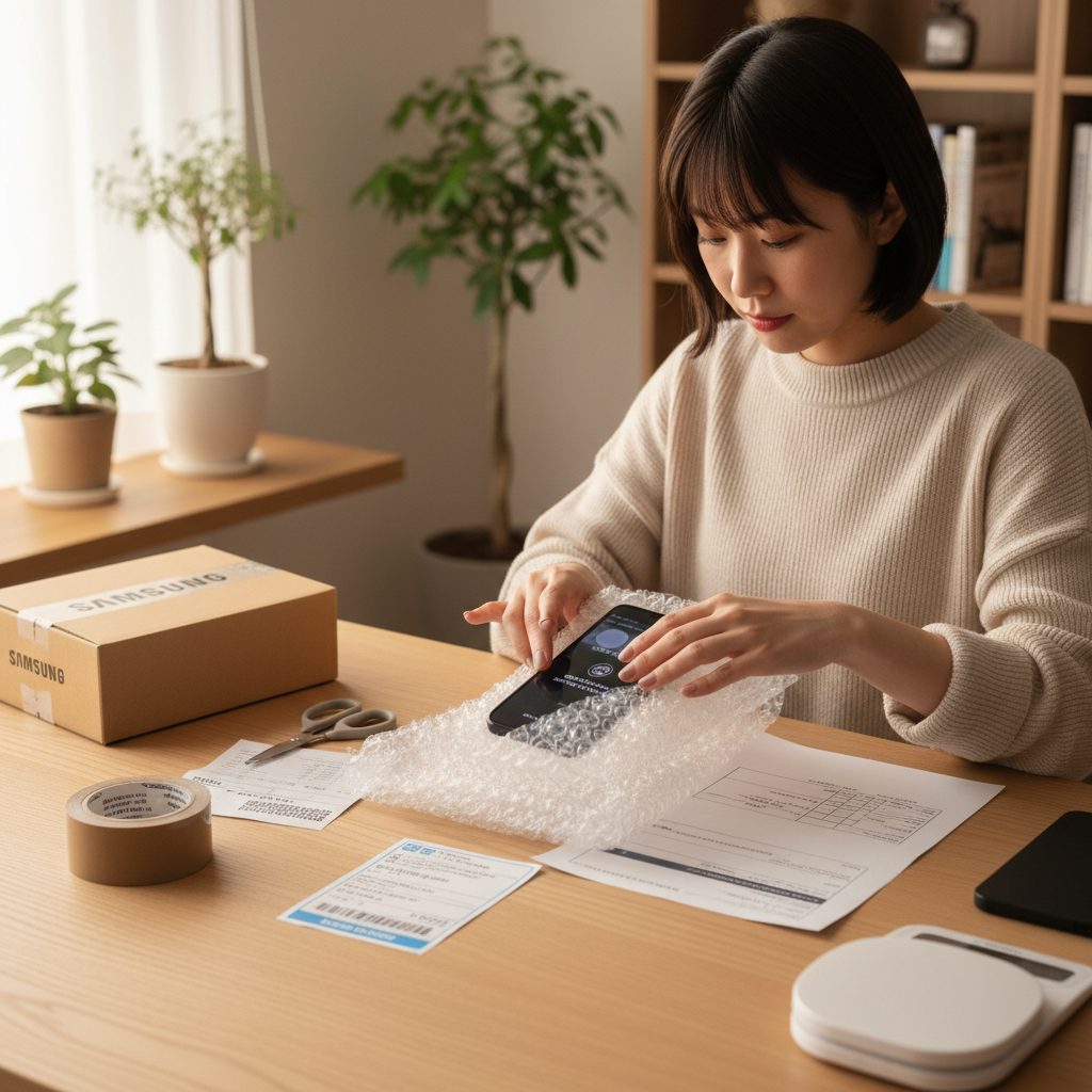 修理の様子