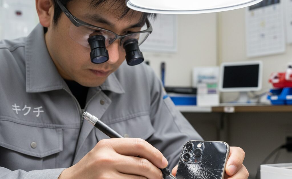 iPhoneカメラ故障・修理完全ガイド｜レンズ割れ・AF不良・ぼやけ・写真が暗い原因と対処法