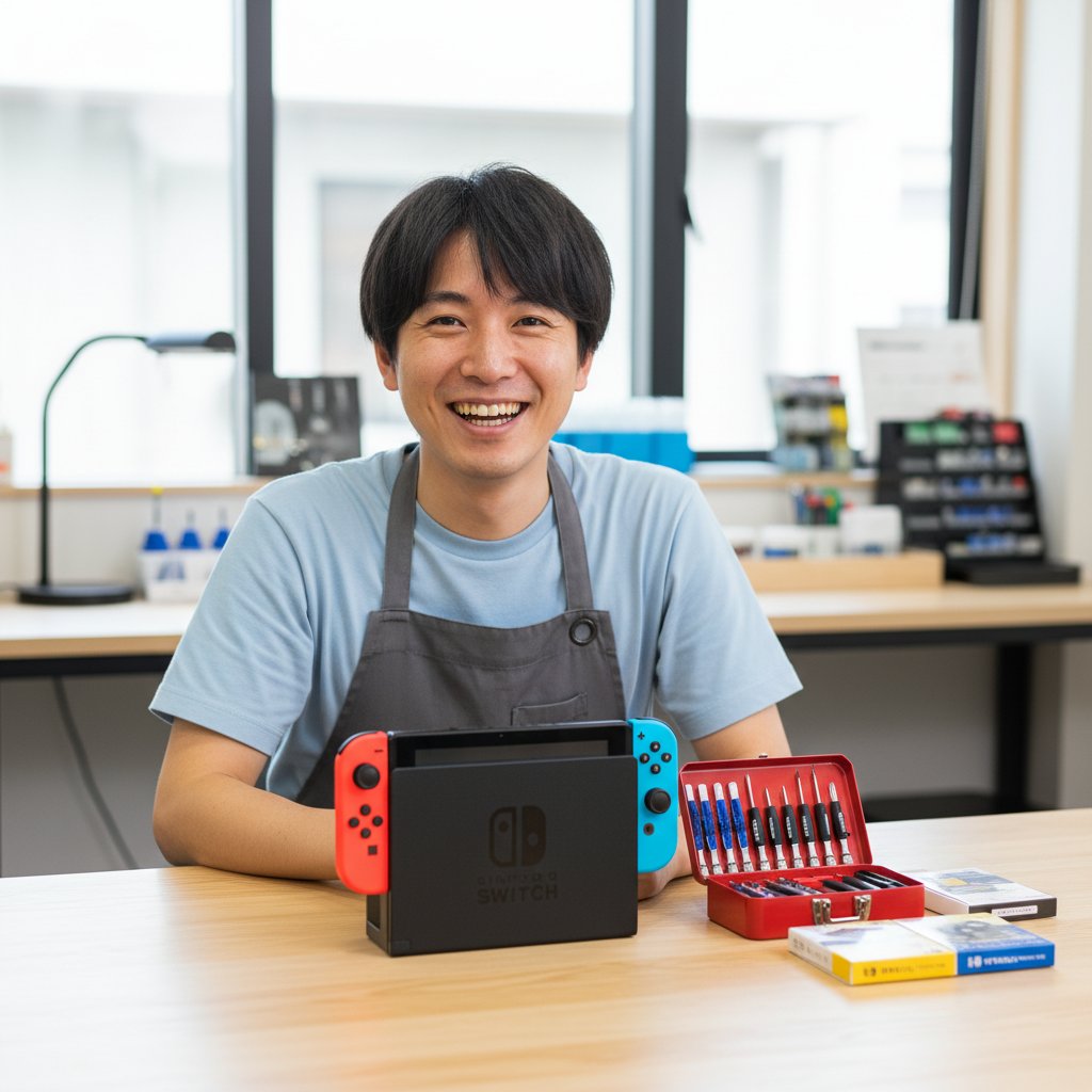 Switch修理完了後のテスト