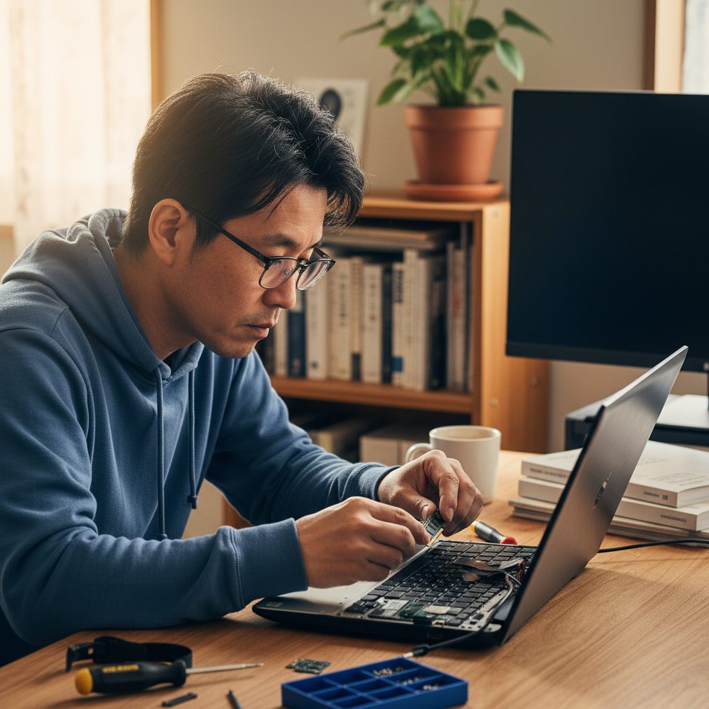 ノートPCのSSD・HDD交換・増設で速くする方法と費用