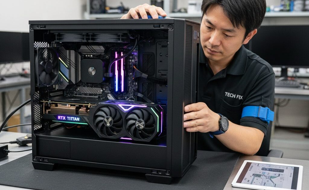 ゲーミングデスクトップPC修理・パーツ交換（グラボ・電源・メモリ）完全ガイド