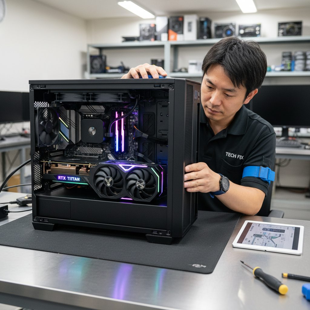 ゲーミングデスクトップPC修理・パーツ交換（グラボ・電源・メモリ）完全ガイド