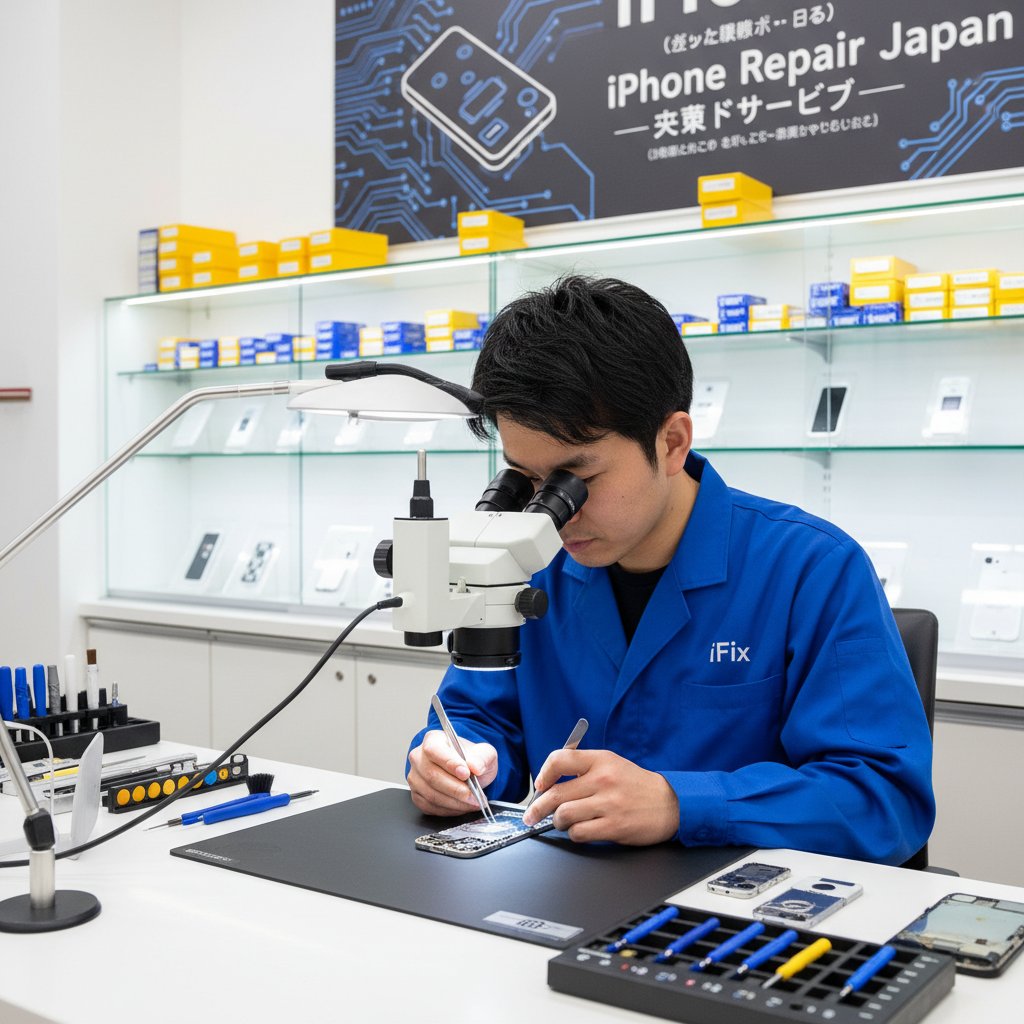 iPhoneバッテリー交換修理