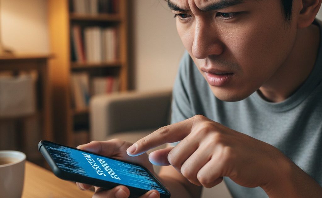 スマホのタッチパネル故障（画面は割れていないのに操作できない）原因と修理