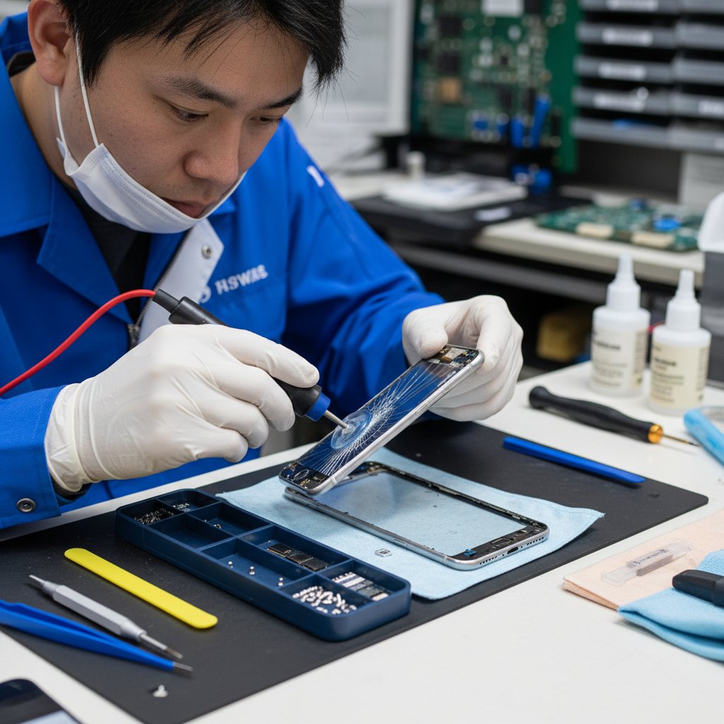 スマートフォン操作不具合の診断
