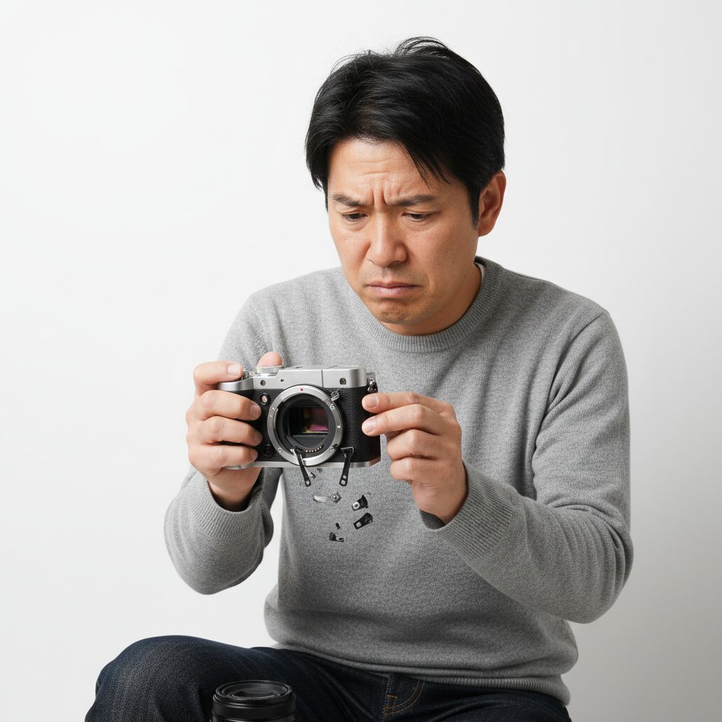 デジタルカメラ・ミラーレスカメラの故障と修理費用ガイド
