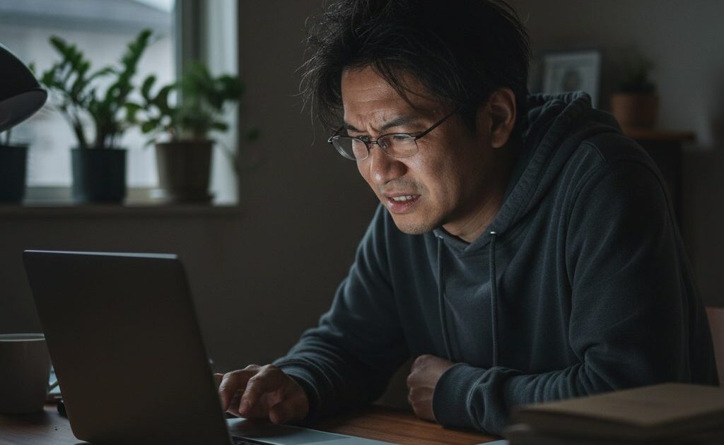 ノートPCの液晶が暗い・バックライト故障の原因と修理