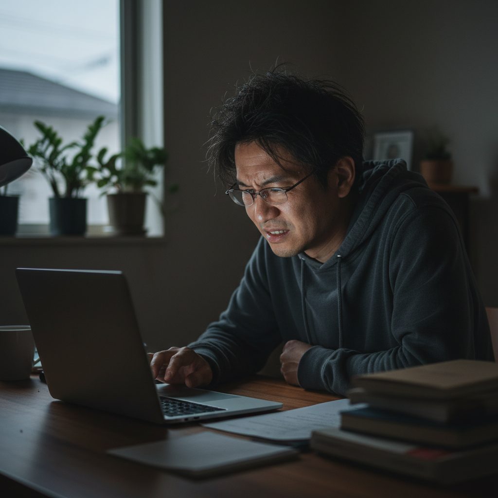 ノートPCの液晶が暗い・バックライト故障の原因と修理