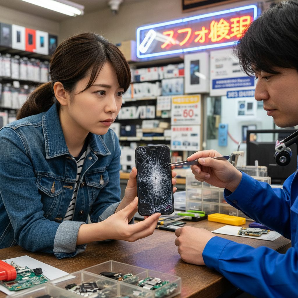 スマホのカメラレンズ割れ修理｜フィルム保護との違いと修理費用ガイド