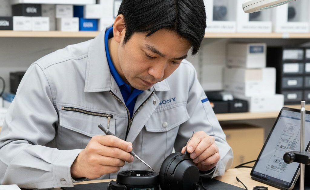 SONYヘッドフォン（WH-1000XM5・WF-1000XM5）修理費用と修理方法