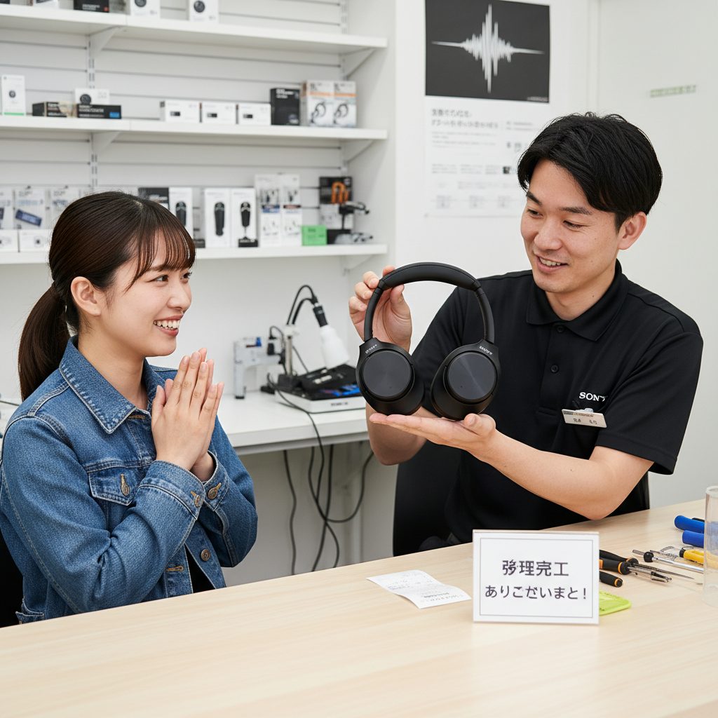 修理の様子