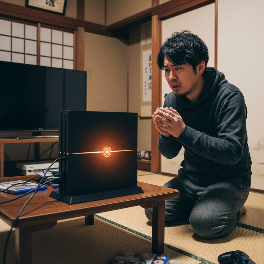 PS4の黄色ランプ点滅（YLOD）問題の修理と対処完全ガイド