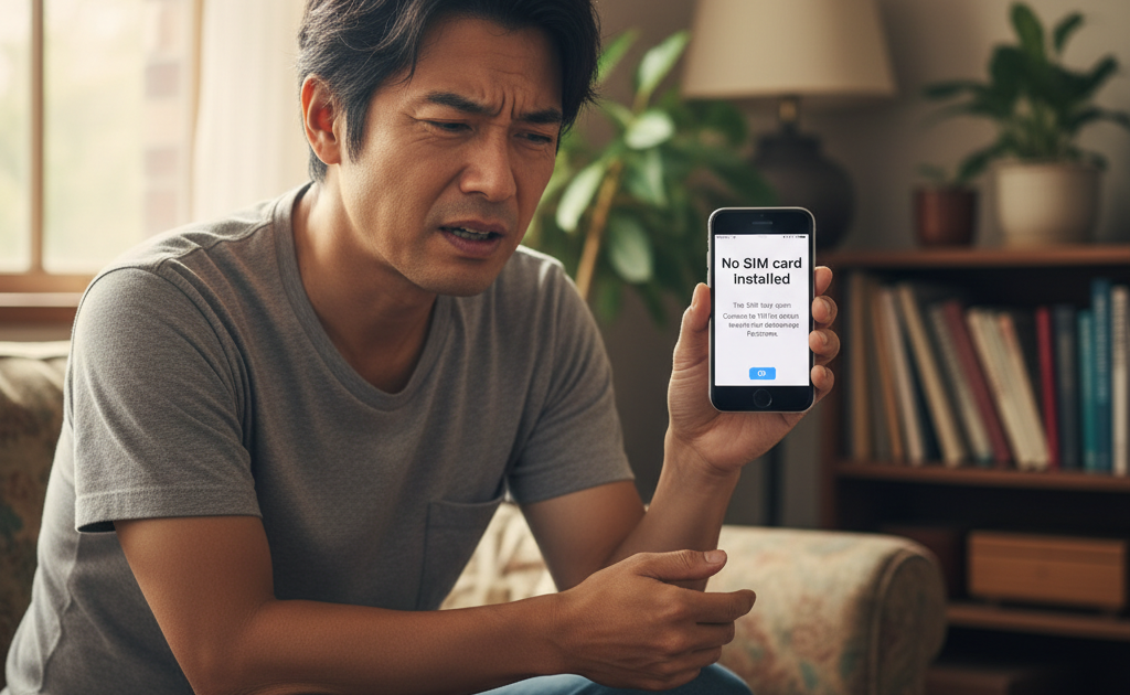 iPhoneのSIM認識しない・圏外・eSIM設定エラーの原因と修理