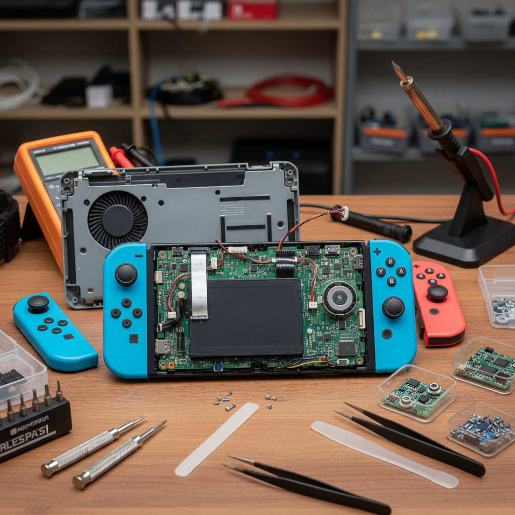 ゲーム機の改造・非純正パーツ使用後の修理（保証外修理の実態）