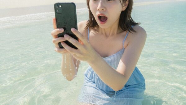 海・プール・川遊びでスマホが水没した！夏の水場での水没対処法と修理費用完全ガイド【2026年版】