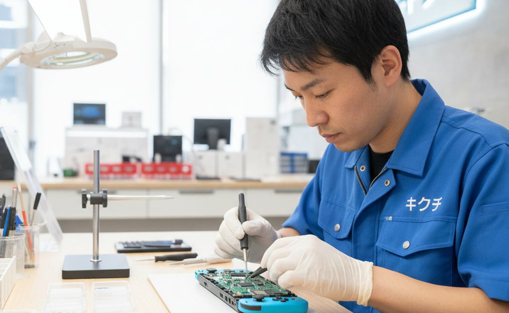 Nintendo Switch Lite修理技術者