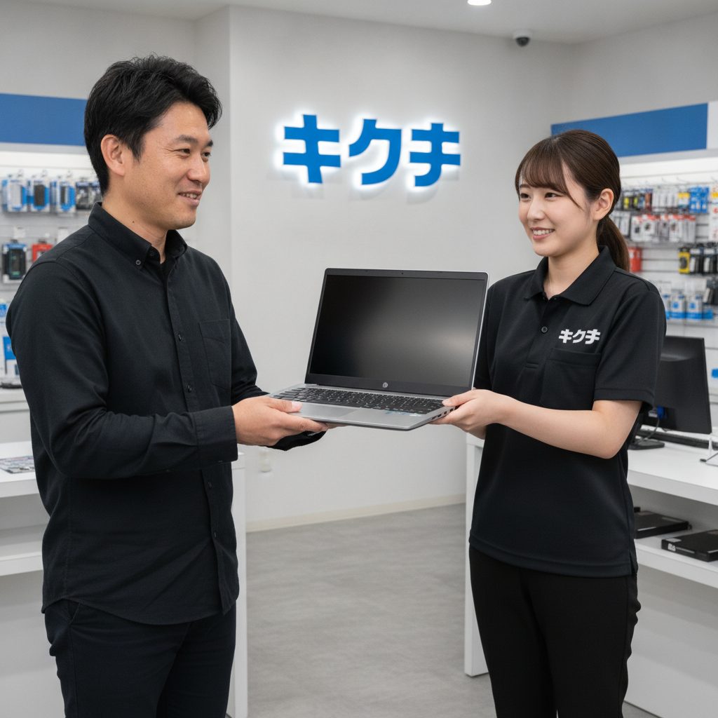 HP ノートPC修理の様子