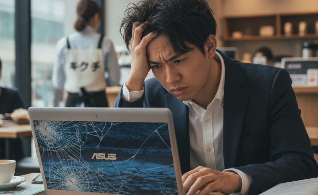 ASUS（エイスース）ノートPC修理費用完全ガイド【2026年版】｜ZenBook・VivoBook・ROG 画面割れ・起動しない・バッテリー交換