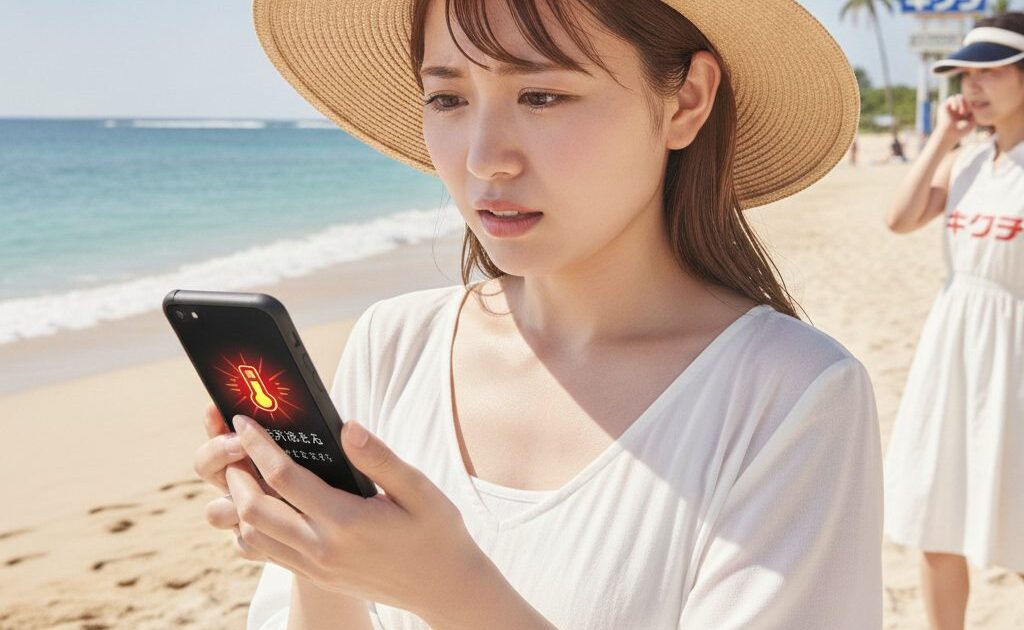 猛暑・夏のスマホ・PC熱暴走を防ぐ！高温による故障リスクと対処法・修理費用完全ガイド【2026年夏版】
