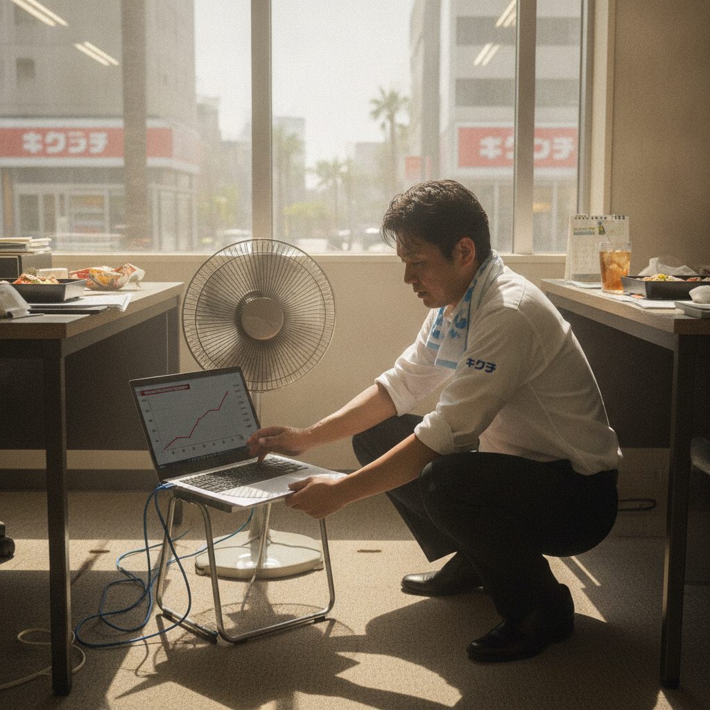 夏の熱によるスマホPC故障対策