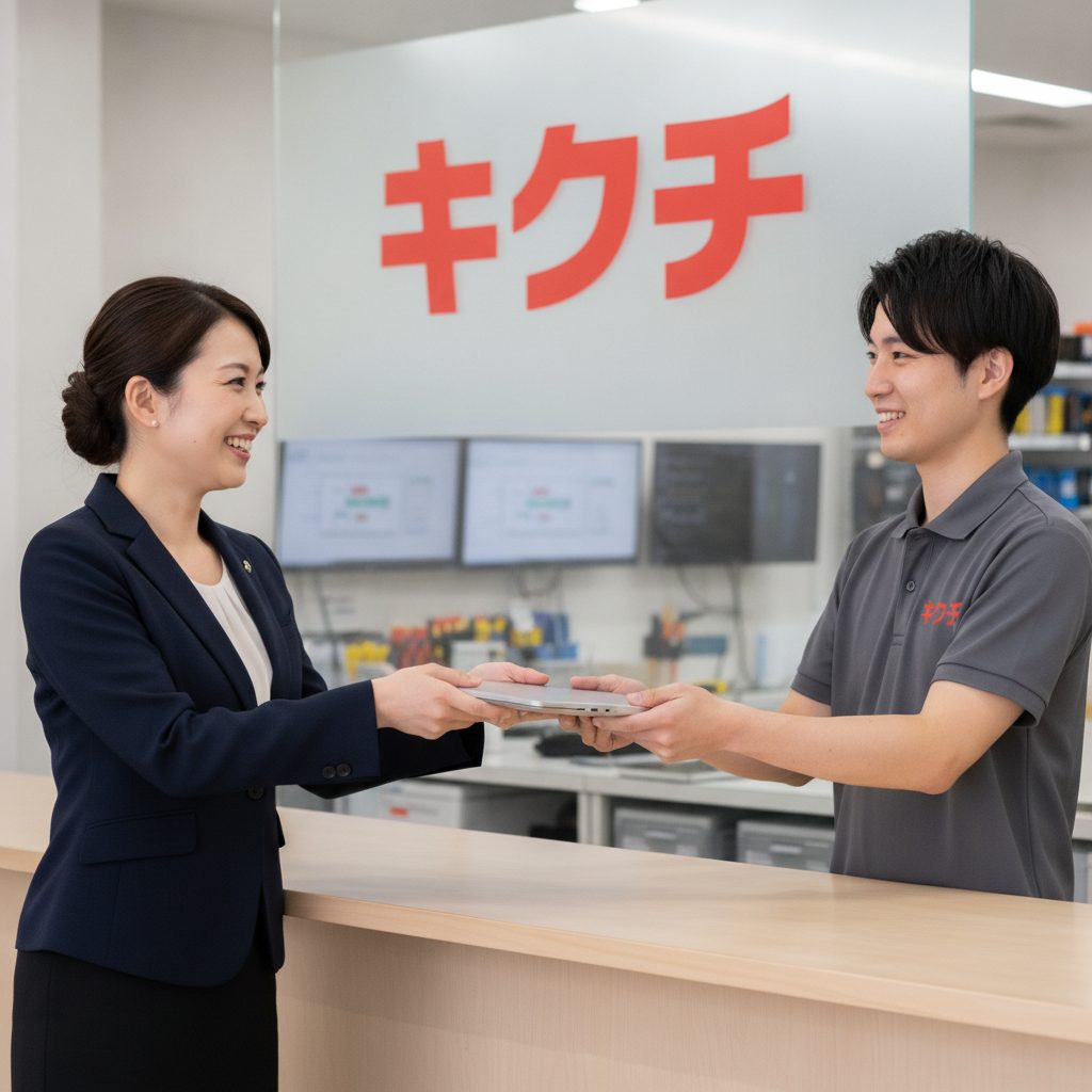 Let's note修理の様子