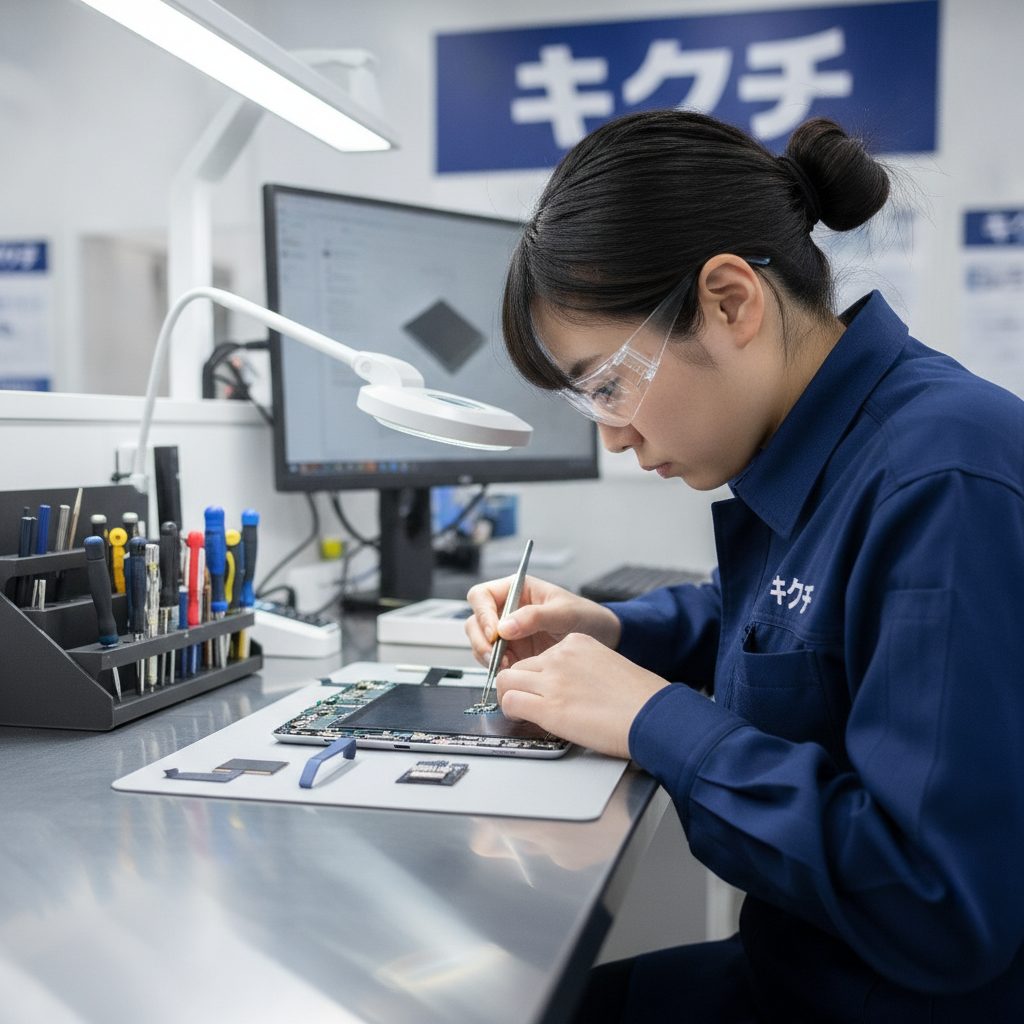 Surface修理の様子