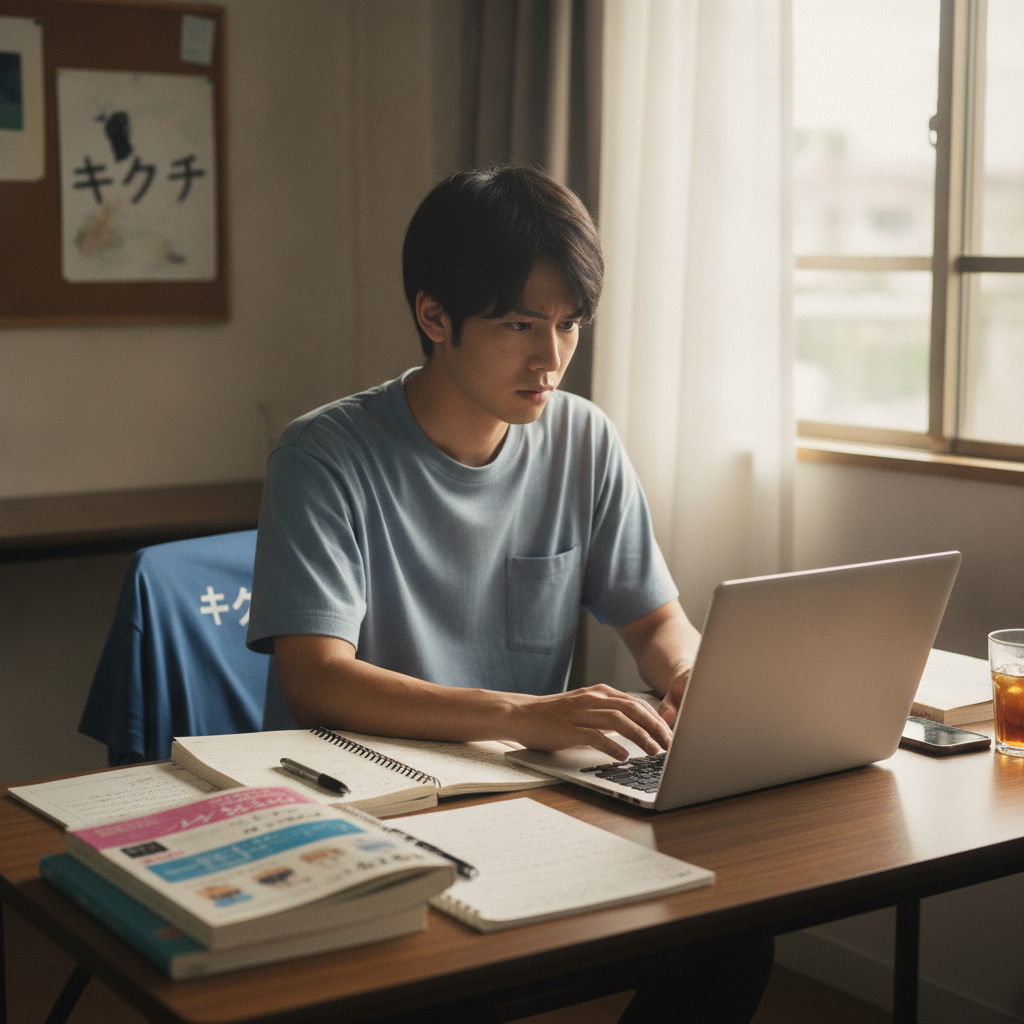 夏休み明けにノートパソコンが起動せず困る大学生